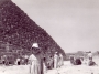 Clare visiting pyramids